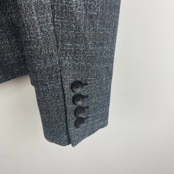 MAX MARA Wool Viscose Blazer Jacket Tweed Two Button - Picture 7 of 9